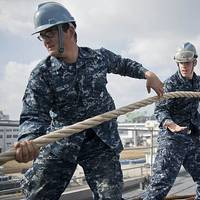 Departure Stations USS Tortuga: Photo credit USN
