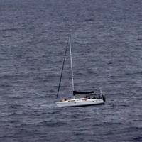 Disabled sailing vessel (Credit: NYK)