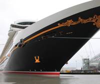 Disney Fantasy was delivered by Germany's Meyer Werft, the "Cradle of Cruise Ships."