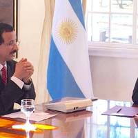 DP World Group Chairman and CEO Meets President of Argentina and underlines importance of DP World investments in the country - $250 million dollars in the last 20 years Photo DP World