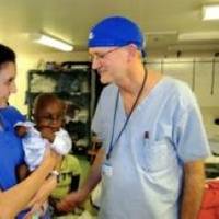 Dr. Gary Parker (right) & Daughter, Susan: Photo credit Mercy Ships