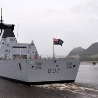 'Duncan' Leaves the Clyde: Photo credit MOD