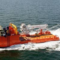 ECO’s Kirt Chouest, a 288′ multipurpose supply vessel (Photo courtesy of Edison Chouest Offshore)