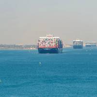 Egypt's Suez Canal chief Osama Rabie said they are considering offering discounts ranging from 12% to 15% on transit fees. Credit: Adobe Stock/ Val Traveller