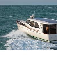 f longer travel is in your plans, the Greenline 33 is the largest hybrid powerboat on the market today.