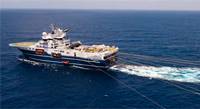 Featured vessel is Geo Caspian, one of Fugro’s C-Class vessels