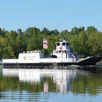 Ferry First
Alabamaâs Geeâs Bend Ferry recently entered service after being converted from geared-diesel to become the first zero-emission, electric-powered passenger/car ferry in the U.S. Owned by the Alabama Department of Transportation (ALDOT) and operated by HMS Ferries, Seattle-based Glosten provided concept through contract design and shipyard technical support of the vessel conversion to all-electric. Images courtesy Glosten/ALDOT