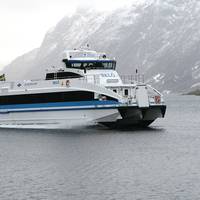 Figure 1: Valö, the world’s first HSC-classed vessel built in carbon fiber composite, owned by Styrsöbolaget in Sweden.
