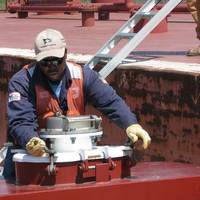 File Image: A Kirby tankerman attends to a cargo operation (CREDIT: Kirby)