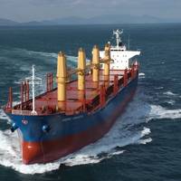 File Image: A loaded bulk vessel underway (CREDIT: Norden)