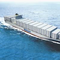 File Image: A rendering of Matson's Aloha class containership.