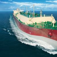File Image: A typical LNG Carrier at Sea (CREDIT: QGTC)