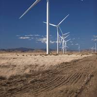 file Image: A typical Vestas Wind turbine installation. CREDIT: Vestas