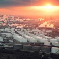 File Image:  An aerial view of the Houston Refining complex and ship channel / CREDIT: AdobeStock / © Irina K