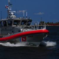 File photo: A Coast Guard Station Grand Isle 45-foot Response Boat - Medium (U.S. Coast Guard photo by Bill Colclough)