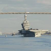 File photo: French Navy nuclear aircraft carrier Charles de Gaulle (R91) (Official French navy photo)