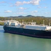 File photo: Methane Spirit loads from the Australia Pacific LNG Gladstone terminal (Photo: Teekay)