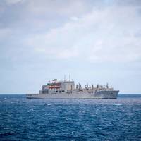 File photo: Military Sealift Command (MSC) auxiliary dry cargo and ammunition ship USNS Charles Drew (T-AKE 10) (U.S. Navy photo by Devin M. Langer)
