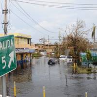 Flooded area in Puerto Rico in the aftermath of Hurricane Maria (Photo by Jose Ahiram Diaz-Ramos / Puerto Rico National Guard)