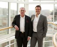 Following the renaming of the Björk.Eklund Group to Greencarrier AB, its founders Stefan Björk (left) and Björn Eklund (right), will continue to hold the positions of Chairman and Chief Executive Officer respectively.