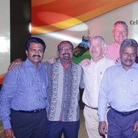 (From left) Anil Menon, Director of GAC India, Shashi Nair, Consultant of GAC India, Paul Haegeman, Managing Director of GAC India, Andrew Leach, Group Vice President, Legal & Compliance of GAC Group, Roy Mathews, Chairman of GAC India, Lars Safverstrom, Co-Chairman of GAC Group and Miriam Mathews, Director of GAC India.