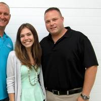 From left: Tony Miller, Samantha Thomas and Parrish Westbrook