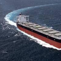 Frontier Jacaranda, a bulk carrier that conducted a short trial of biofuels in 2021 (Credit: NYK)