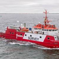 Fugro Mercator is one of three vessels carrying out seabed surveys for North Falls.- Credit: RWE