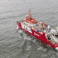 Fugro Mercator is one of the vessels that will work at the Five Estuaries project - Credit: RWE