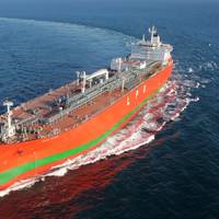 Gas Star, 84,000cbm LPG carrier of KSS Line. The ship is going to be the first among KSS Lineâs fleet to be retrofitted with Exhaust Gas Cleaning System. Photo: Hyundai Global Services