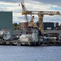 General Dynamics Electric Boat in Groton, CT. Photo: Greg Trauthwein