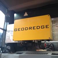 GeoDredge installed in the back of an excavator. (Photo: CT Systems)