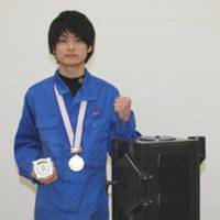 Gold medal winner Yusuke Shiomoto: Photo credit MHI