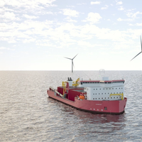 Great Lakes Dredge & Dock Corporation's planned subsea rock installation vessel could be operational and available to the U.S. offshore wind market as early as 2024. (Image: Great Lakes Dredge & Dock Corporation)