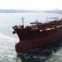Grouse Sun is NYK's third methanol fueled chemical tankers. Photo courtesy NYK