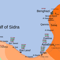Gulf of Sidra, Libya: Map Wiki CCL£