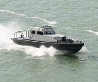 Hann 40 Peacemaker, a fast patrol boat.
