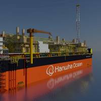 Hanwha Ocean's FPSO design (Credit: Hanwha Ocean)