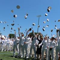 Hat Toss1s Courtesy USMMA