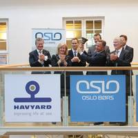 Havyard Group listing: Photo Oslo Børs