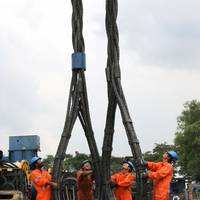 Heavy lift slings being mobilized for a short-term rental project from Gaylin’s Vietnam facility (Photo: Gaylin)