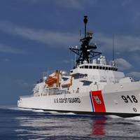 Heritage Class offshore patrol cutter (OPC), the future USCGC RUSH (WMSM 918). Credit: Eastern Shipbuilding Group
