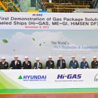 HHI's FGSS Test Announcement: Photo credit Hyundai Heavy Industries