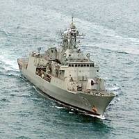 HMAS Anzac: Credit USN