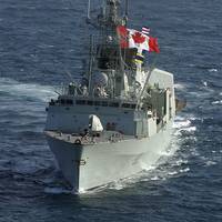 HMCS Toronto in the Arabian Gulf. Credit: Colin Kelley