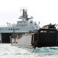 HMS Bulwark: Photo credit MOD
