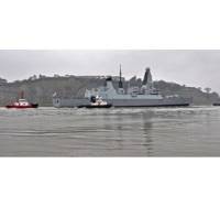 HMS Dragon: Photo courtesy UK MOD