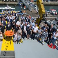 HSTâs naming ceremony for FCS 2710. Photo: Damen Shipyards Group