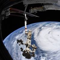 Hurricane Ida - Credit: Image credit: European Space Agency via NASA