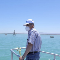 Lieutenant General Osama Rabie witnesses the start of dredging work in the Suez Canal (Photo: Suez Canal Authority)
